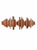 Hardwood Soundwave | Wall Sculpture in Wall Hangings by Erin Harris. Item made of oak wood