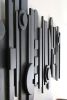 Art Deco Wood Art | Wall Sculpture in Wall Hangings by Blank Space Studios. Item composed of oak wood