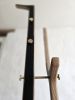 Rakt coat stand | Storage by Peter Qvist. Item composed of birch wood and brass in minimalism or contemporary style
